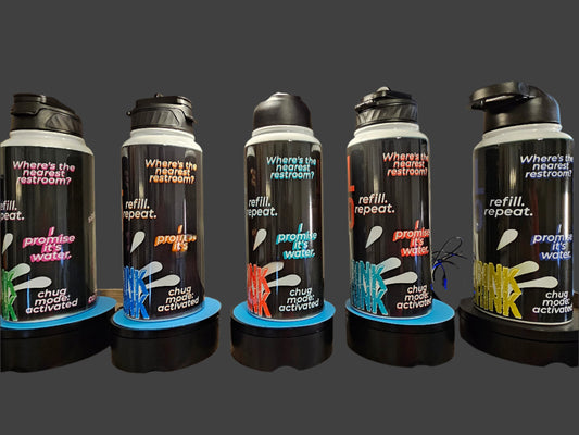 All I Do Is Drink – 32 oz Hydration Bottle with Attitude