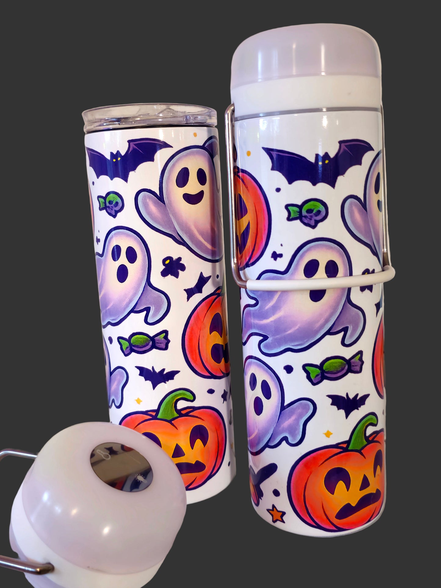 Halloween Lantern Tumbler – 20 oz Light-Up Insulated Cup