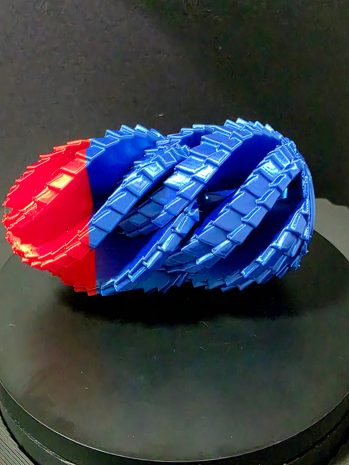 Custom Dragon Egg Duo โ 2-Pack 3D Printed Twist Fidgets