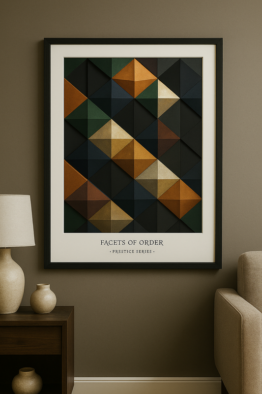 Facets of Order Wall Art