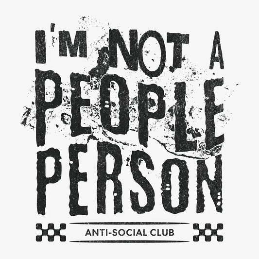 I'm Not A People Person- Short Sleeve Tee Framed Greetings