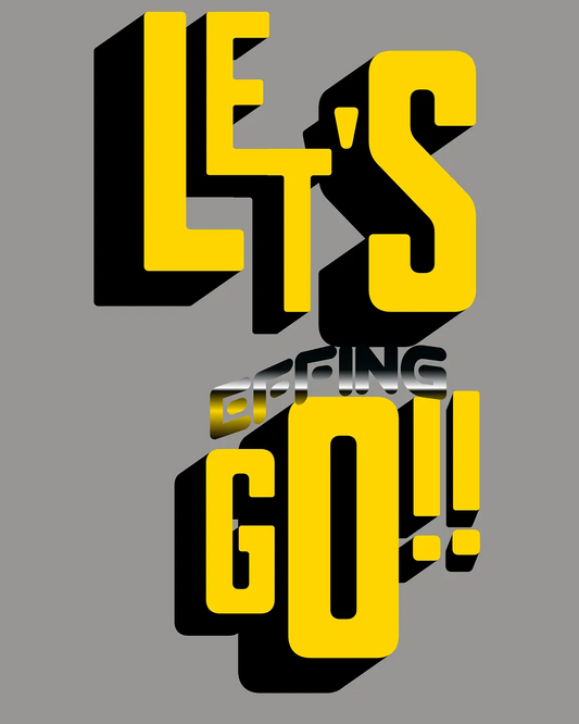Let's Go Short Sleeve Tee Framed Greetings