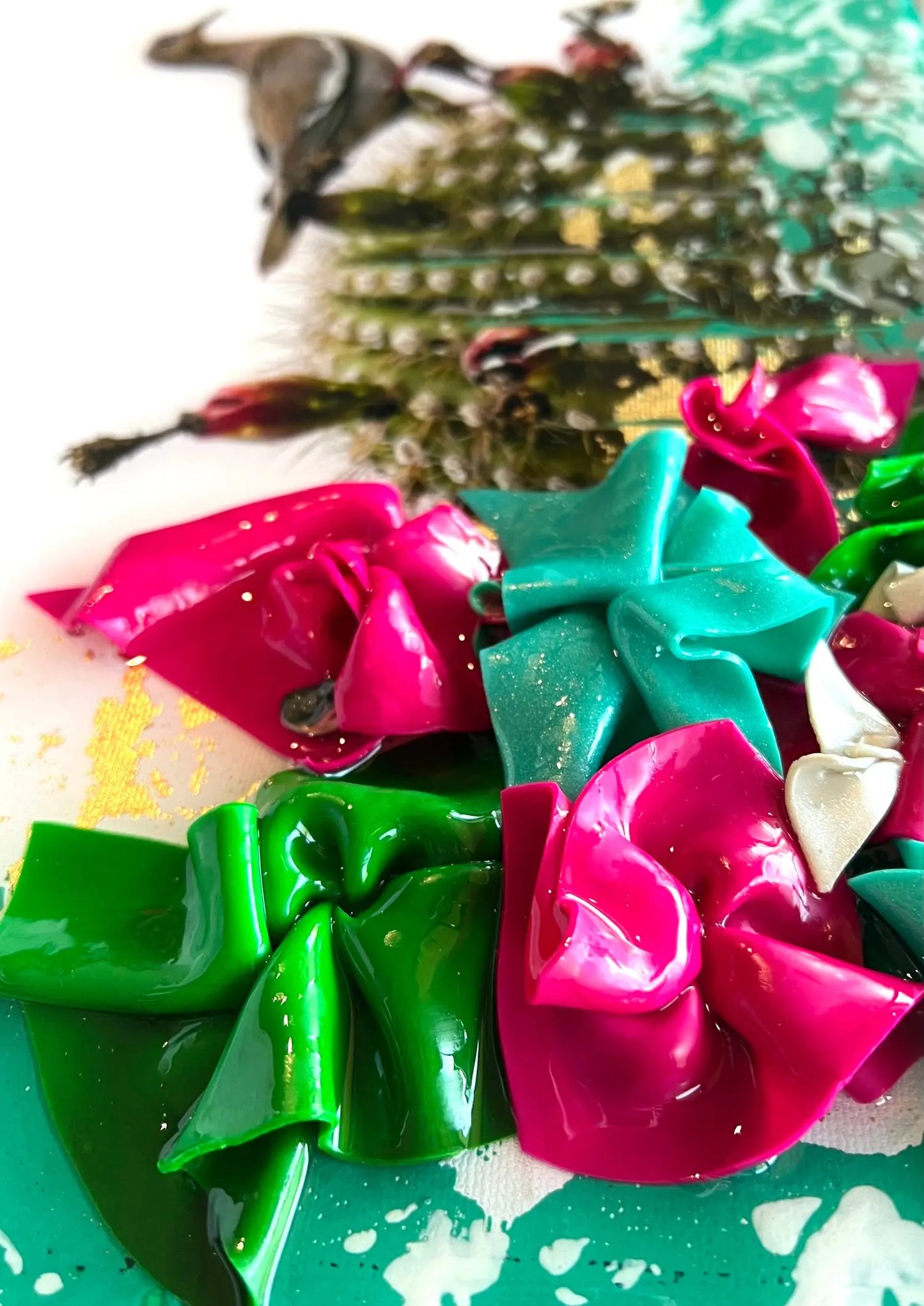 Wild Luxe Collab - White-winged Dove Antoinette Washington Photography