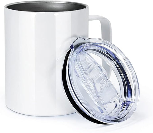 Personalized Stainless Steel Coffee Mugs