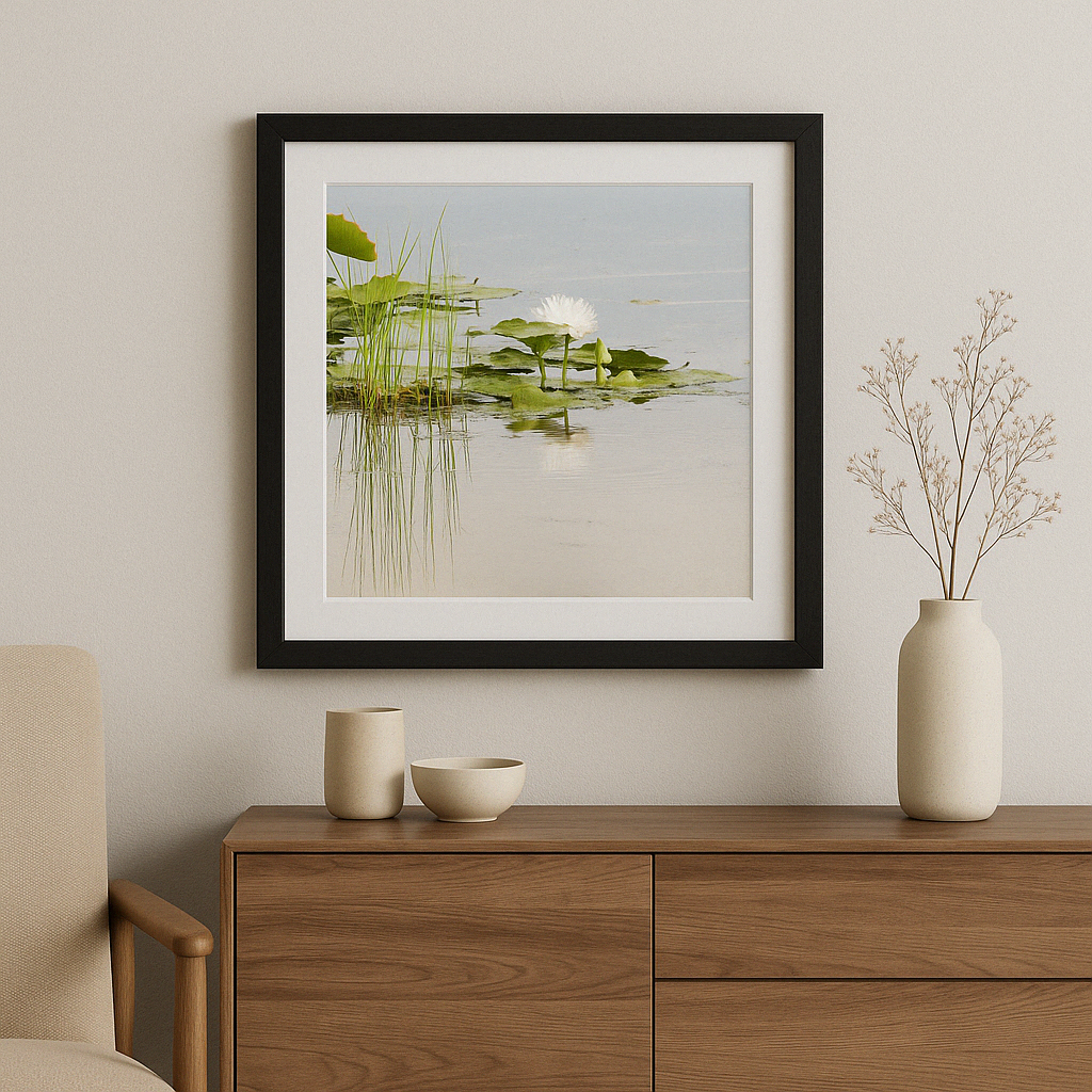 Stillness & the Water Lily