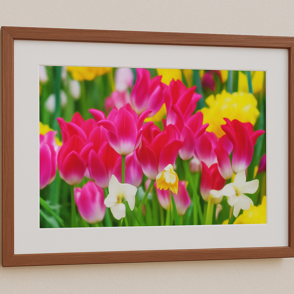 Radiance in Bloom - Tulip Garden