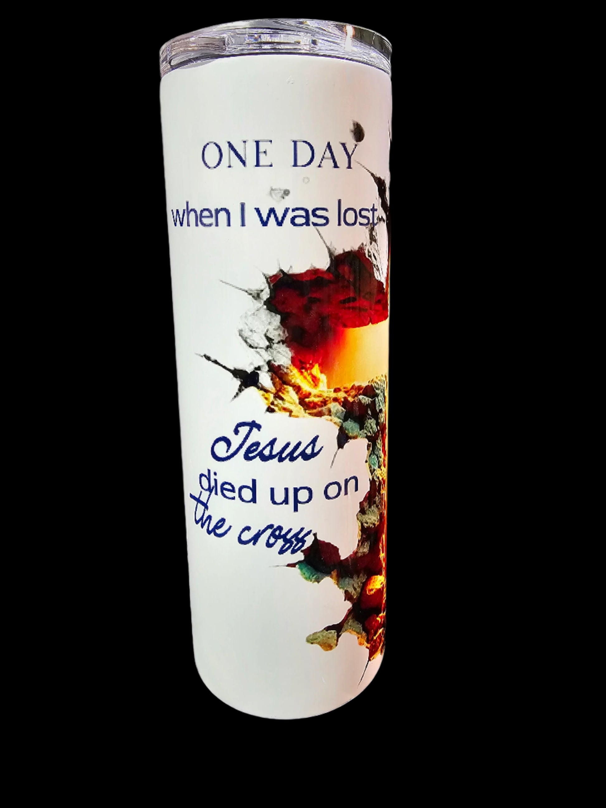 Framed Greetings Skinny Tumblers - The Church Edition I-Know-It-Was-the-Blood