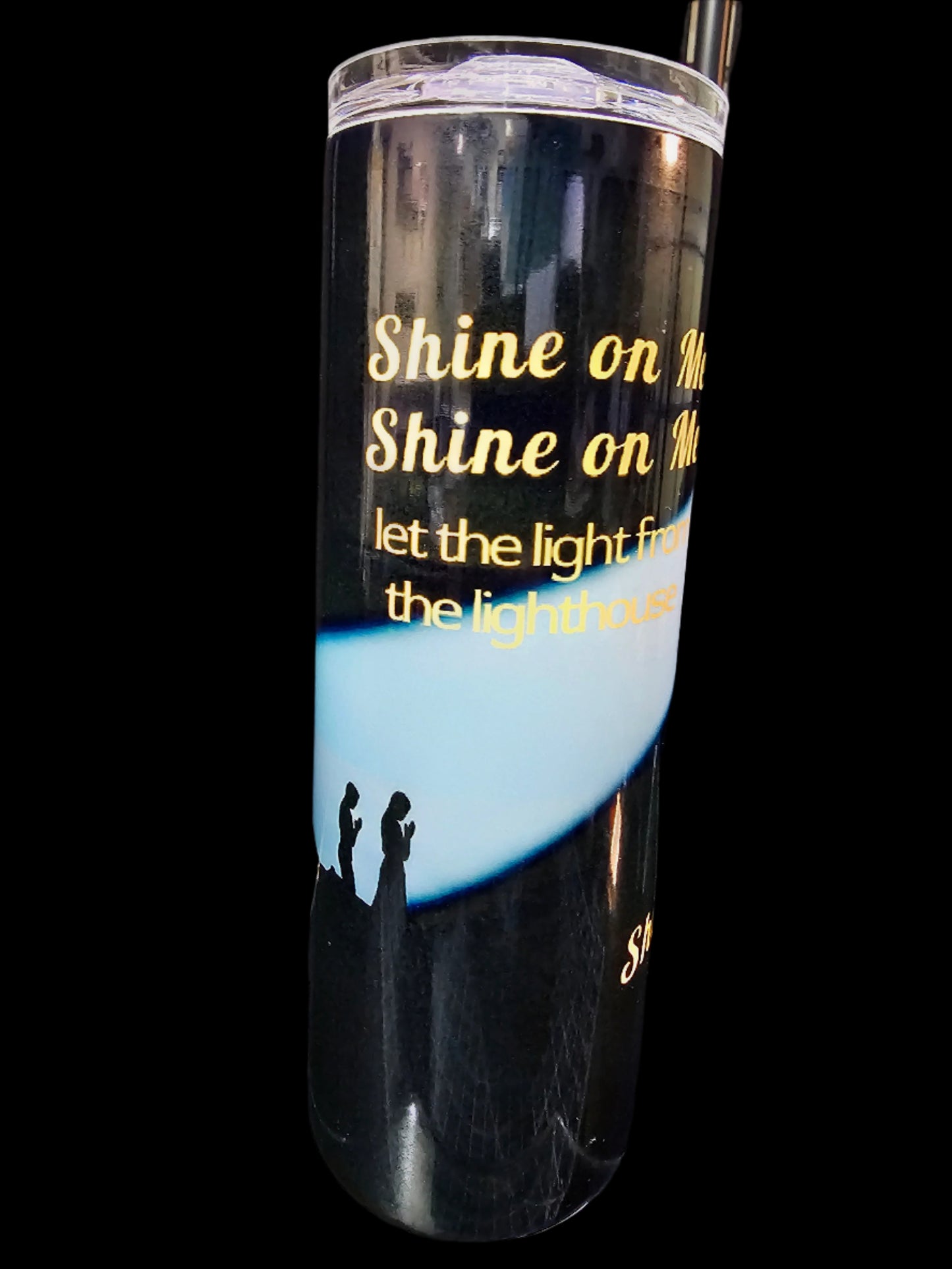 Framed Greetings Skinny Tumblers - The Church Edition Shine-On-Me