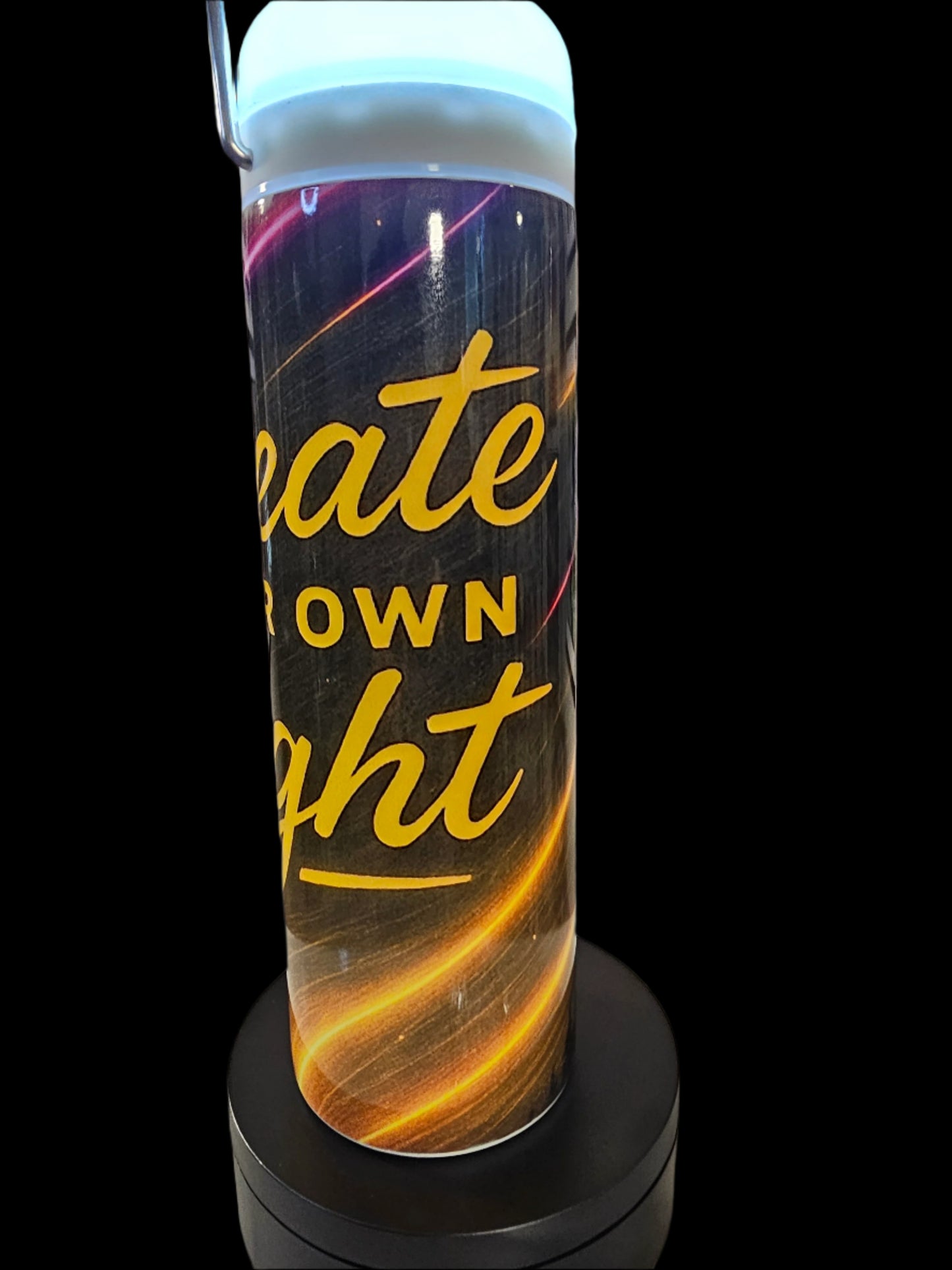 Lantern Tumbler – 20 oz Insulated Bottle with Light-Up Lid