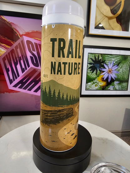 Lantern Tumbler – 20 oz Insulated Bottle with Light-Up Lid