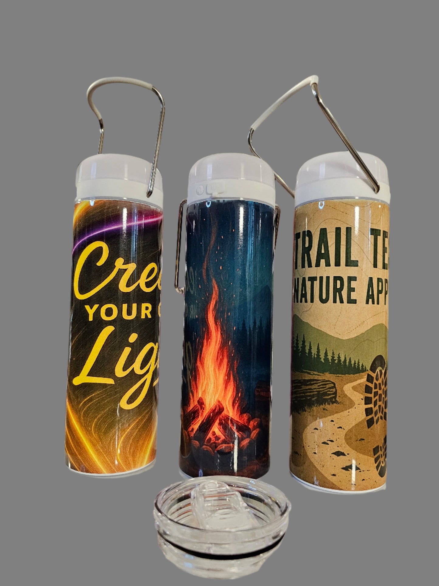 Lantern Tumbler – 20 oz Insulated Bottle with Light-Up Lid