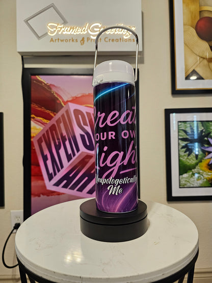 Personalized Lantern Tumbler – Custom Logo | 20 oz Insulated Drinkware