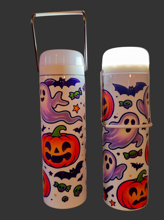 Halloween Lantern Tumbler – 20 oz Light-Up Insulated Cup