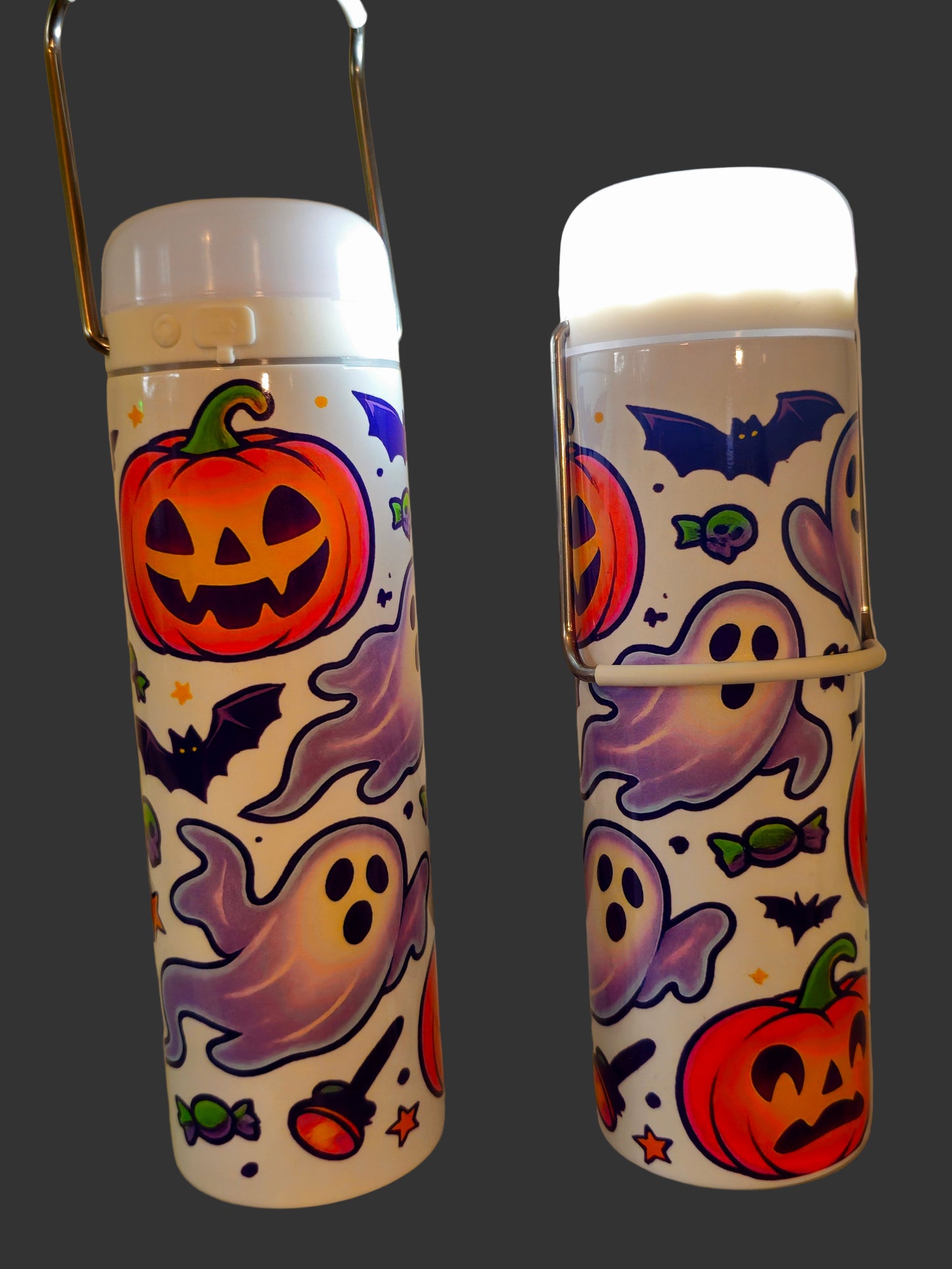Halloween Lantern Tumbler – 20 oz Light-Up Insulated Cup