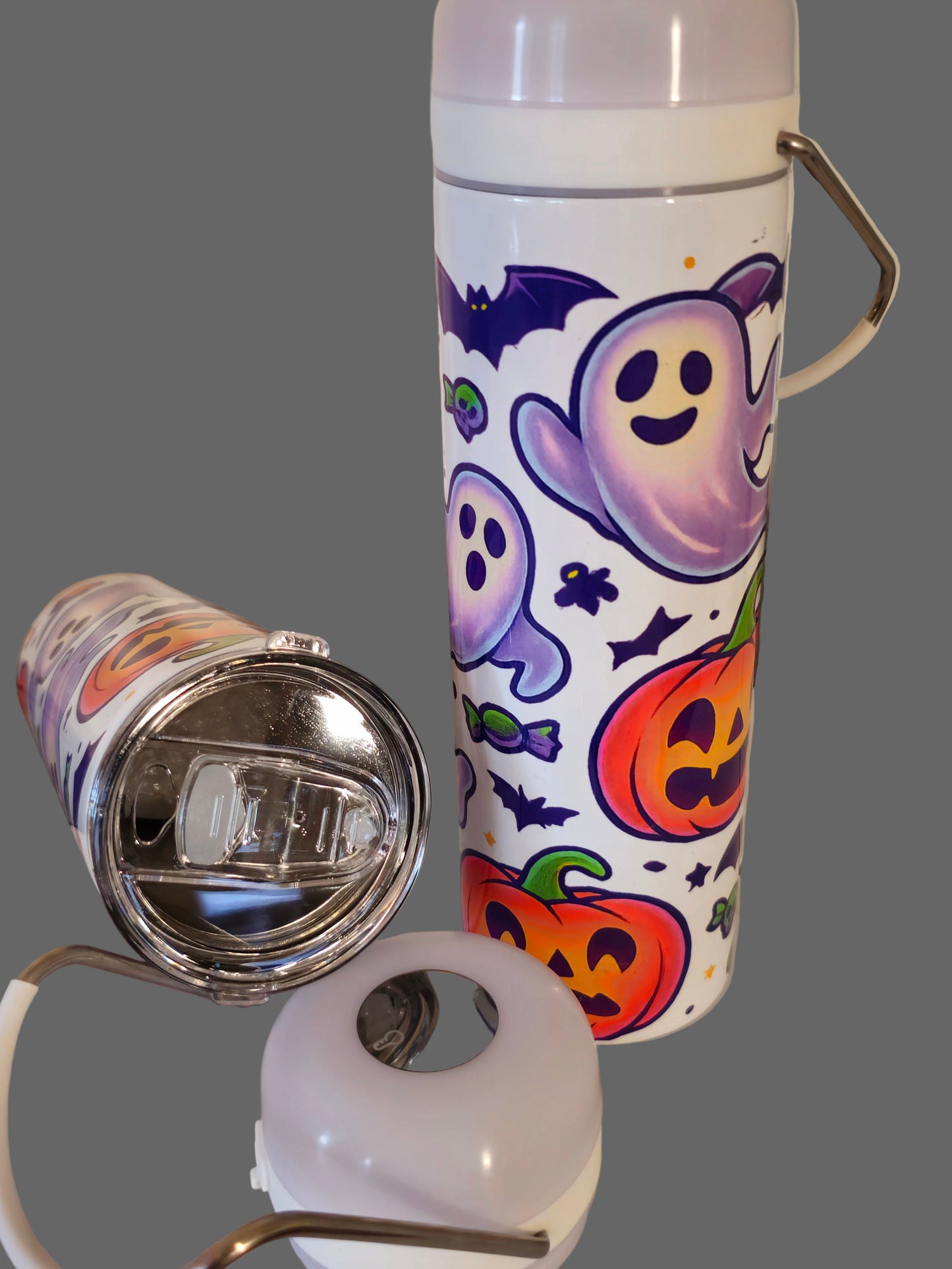 Halloween Lantern Tumbler – 20 oz Light-Up Insulated Cup
