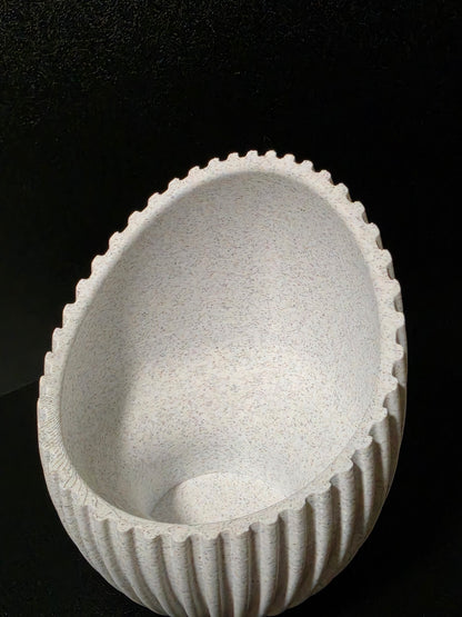 Ribbed LED Tealight Holder