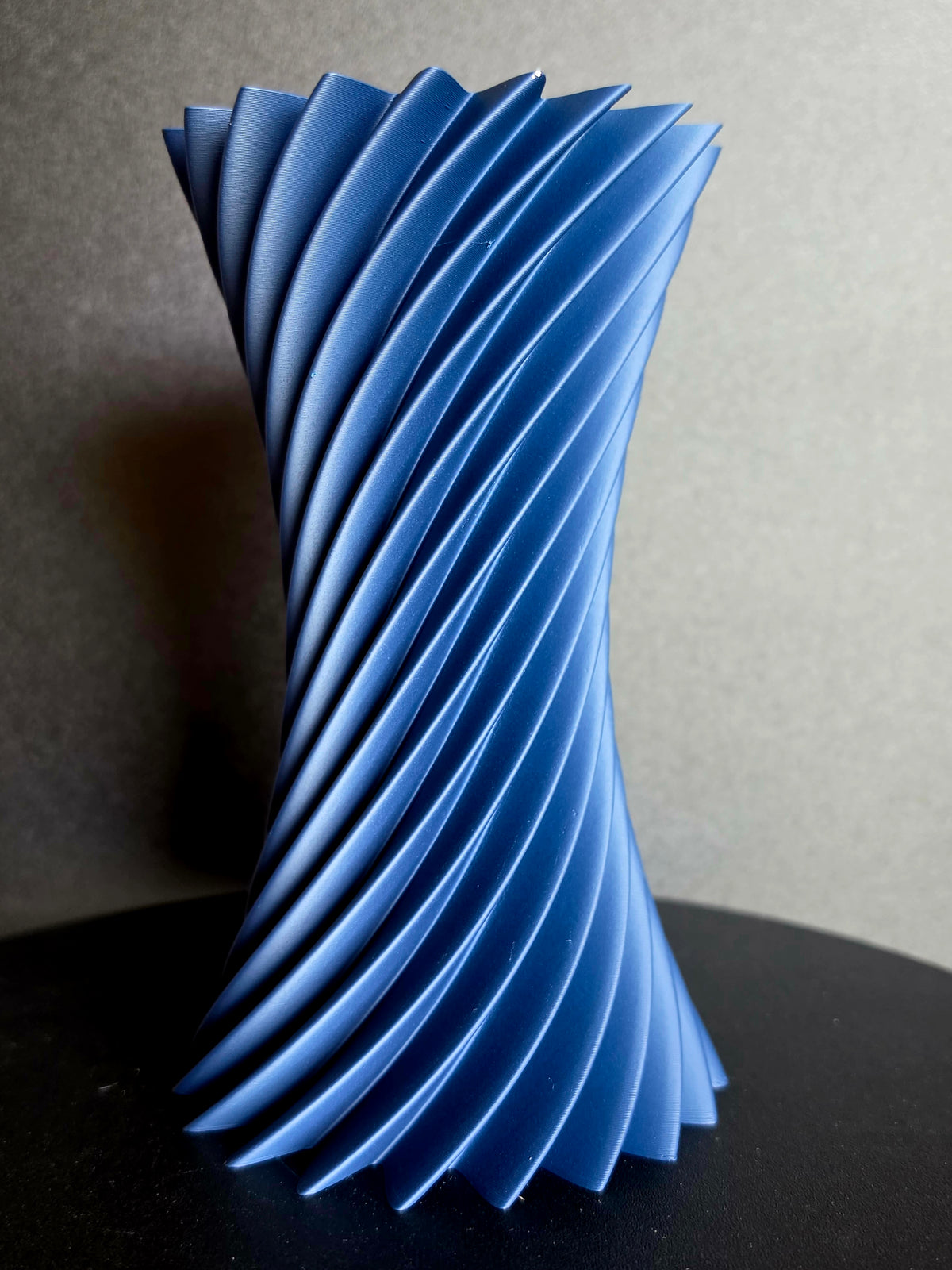 Helix Twist Vase — 7" Modern Decorative Vase