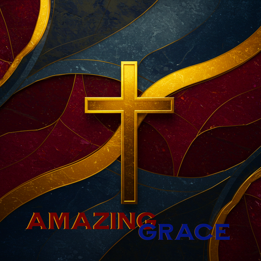 Framed Greetings Amazing Grace – Fine Art Print 