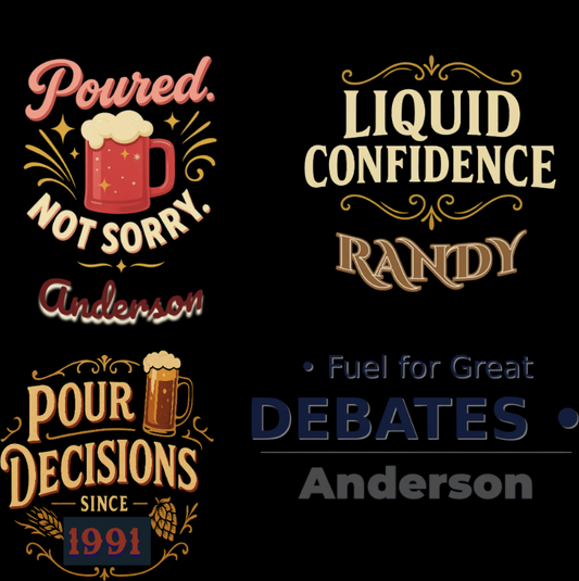 After Hours Frosted 16oz Vintage Beer Mugs