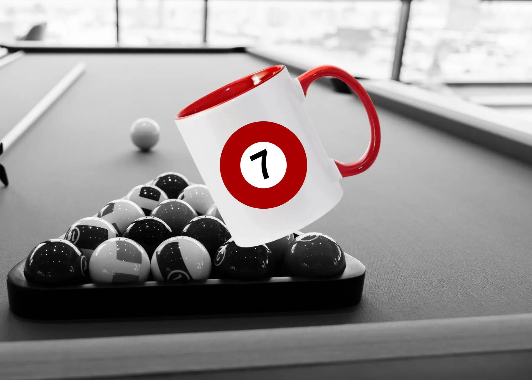 Mugs for the Pool Shark - Framed Greetings