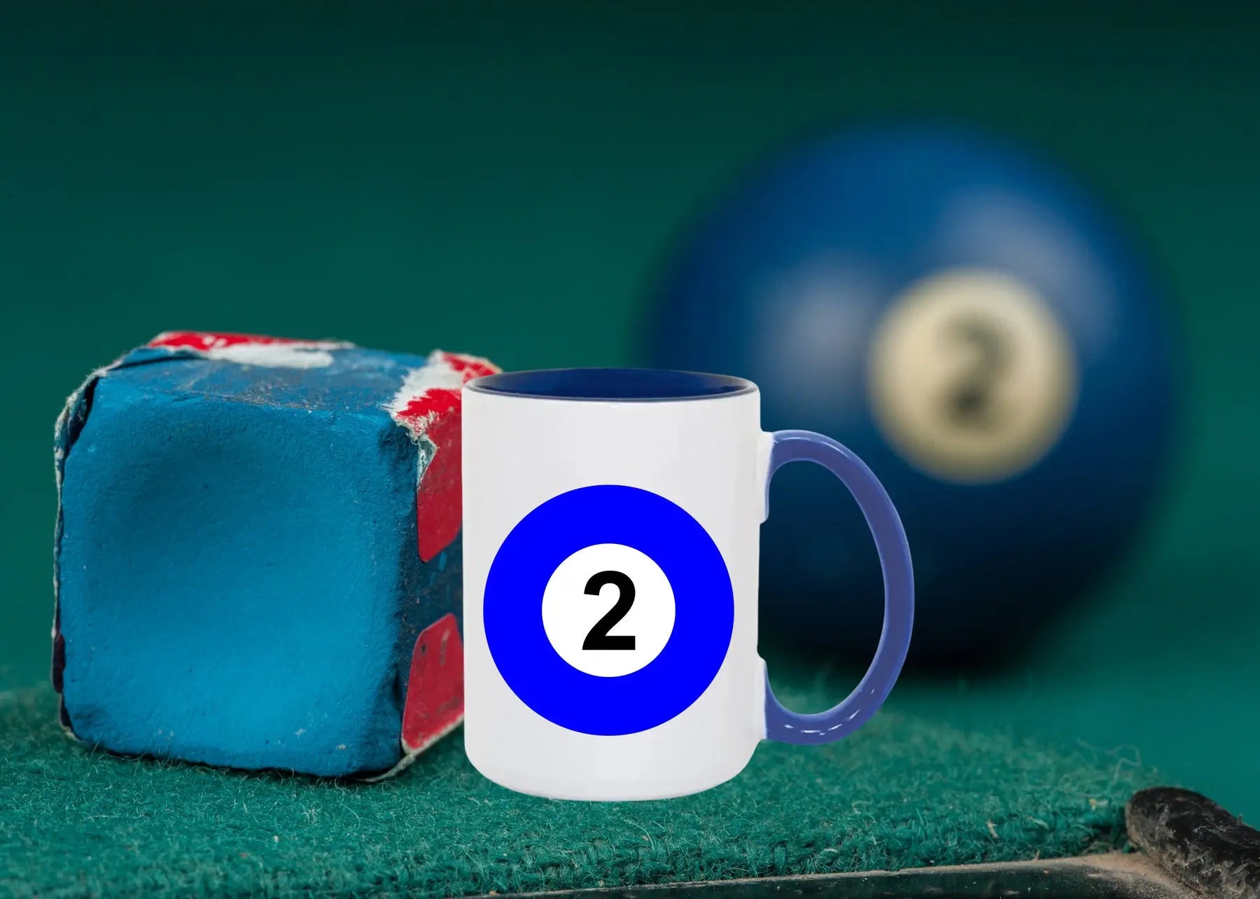 Mugs for the Pool Shark - Framed Greetings