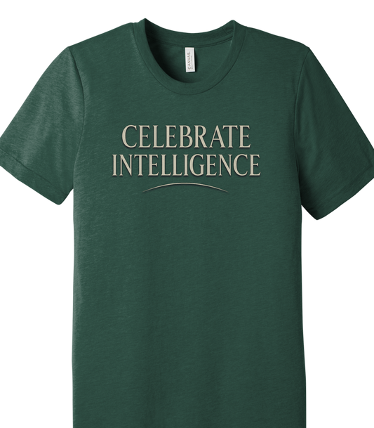 Celebrate Intelligence Tee – Unisex