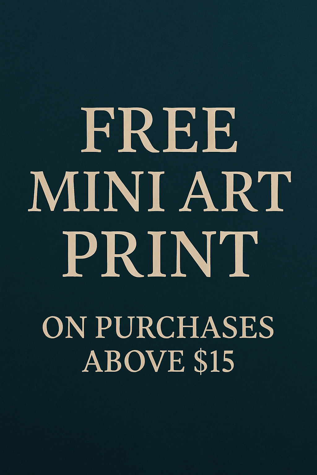 Mini Art Print - Mystery
