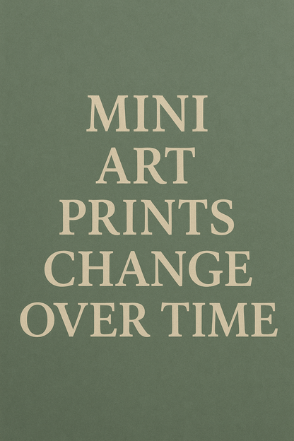 Mini Art Print - Mystery