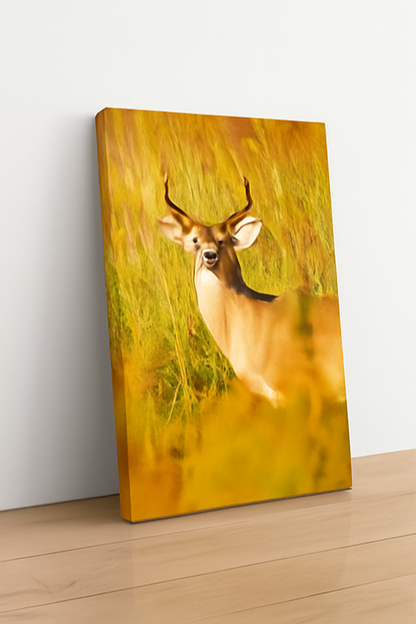 The Golden Hour Buck – Wildlife Photography Print | Framed Greetings