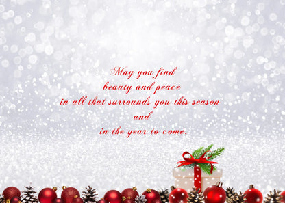 Christmas Cardinals Antoinette Washington Photography