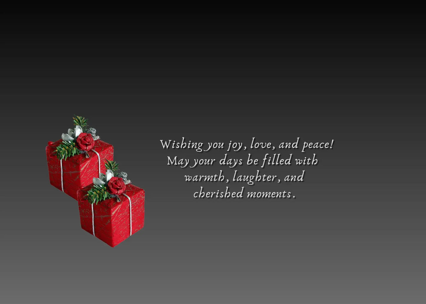 Christmas Ornament Greeting Antoinette Washington Photography