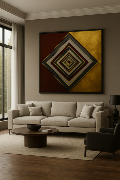 Crimson Vault Wall Art