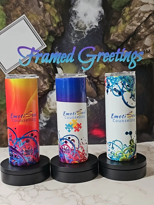 Skinny Tumblers - Personalized Framed Greetings