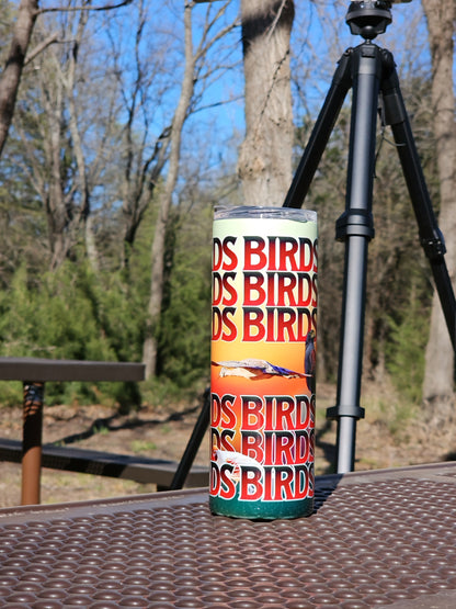 Skinny Tumblers - Birdwatching - Framed Greetings