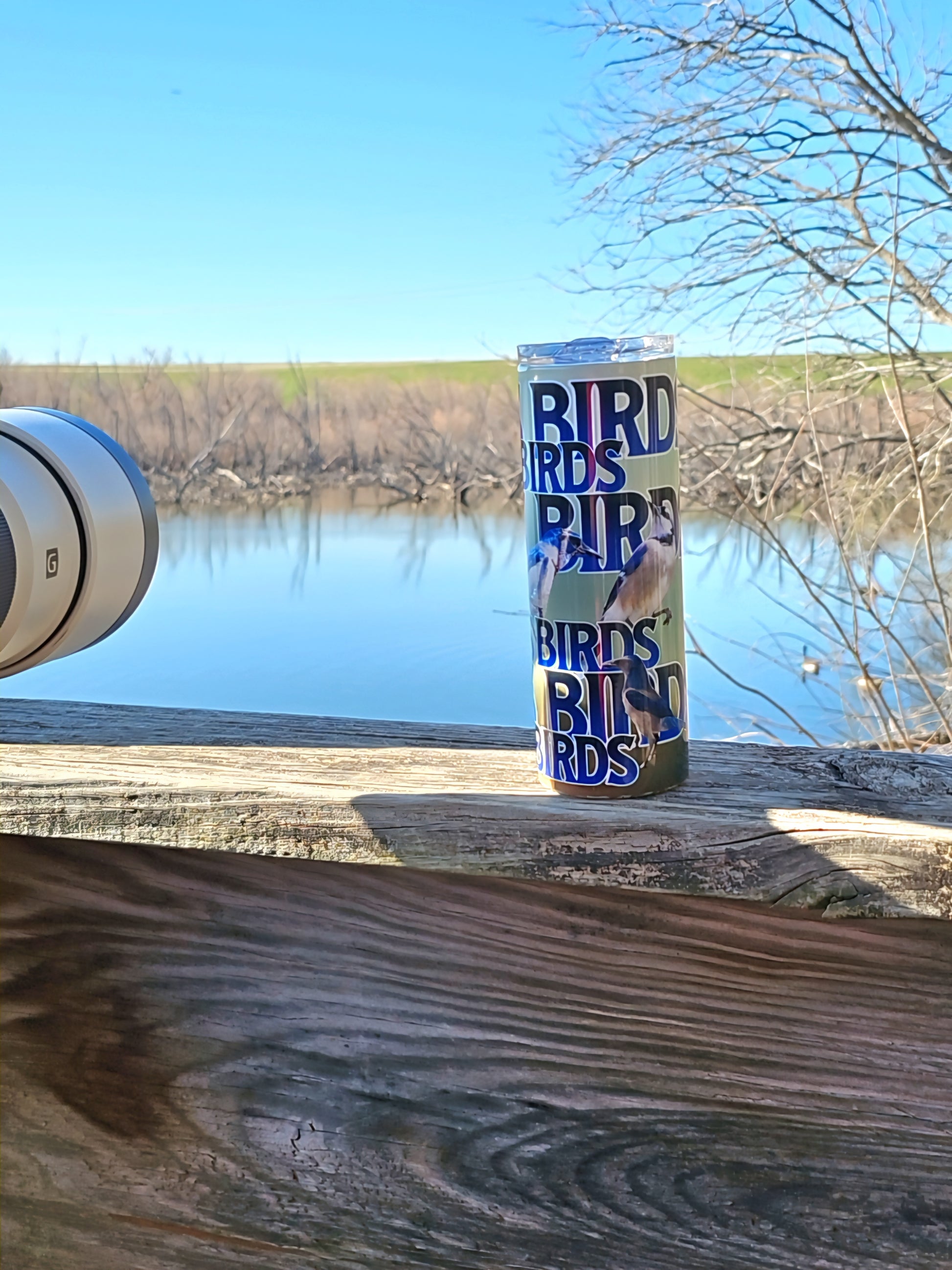 Skinny Tumblers - Birdwatching - Framed Greetings