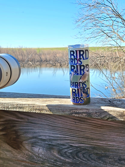 Skinny Tumblers - Birdwatching - Framed Greetings