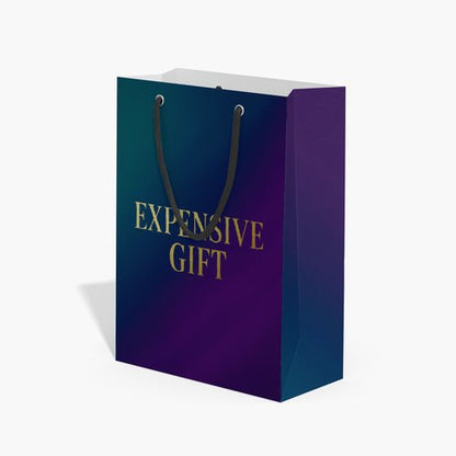 Expensive Gift — Premium Luxury Gift Bag by Framed Greetings