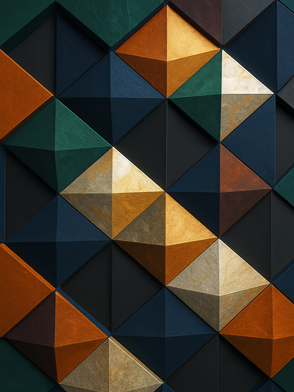 Facets of Order Wall Art
