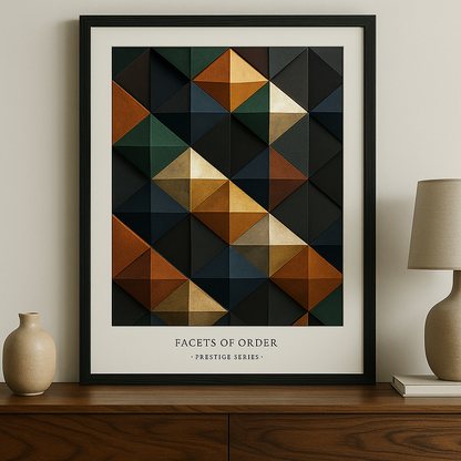 Facets of Order Wall Art