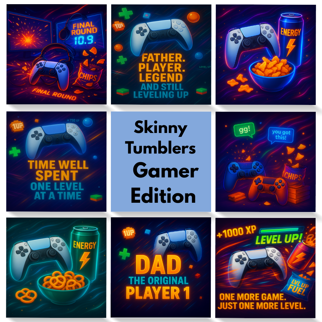 Skinny Tumblers: Gamer Edition