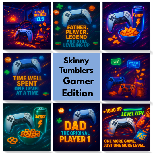 Skinny Tumblers: Gamer Edition