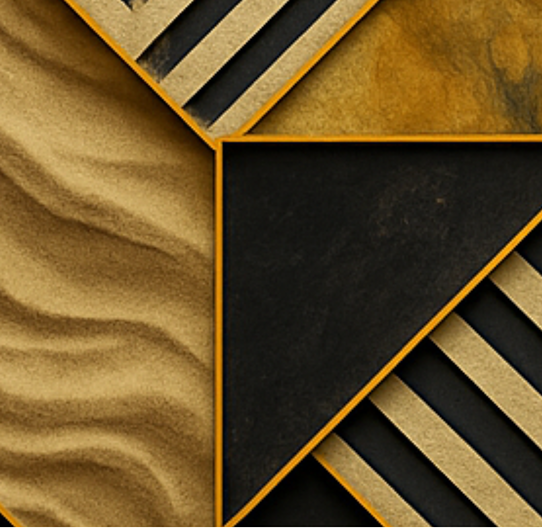 Gilded Fracture Wall Art