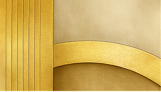 Gold Reprise – Abstract Landscape Wall Art