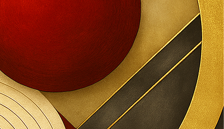 Gold Reprise – Abstract Landscape Wall Art