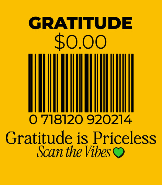 Gratitude Is Priceless Sleeve Tee Framed Greetings