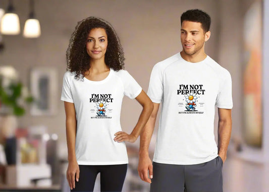 I'm Not Perfect- Short Sleeve Tee Framed Greetings