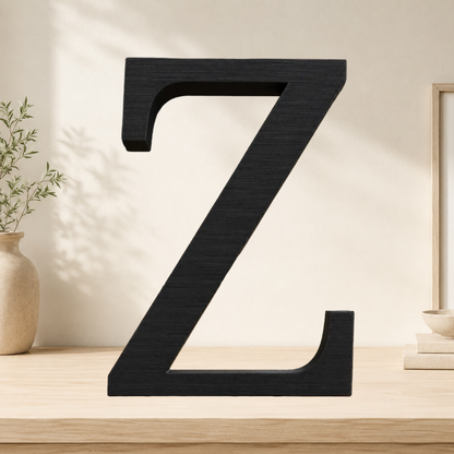 Large Freestanding Serif Letter — 9-Inch Decorative Accent