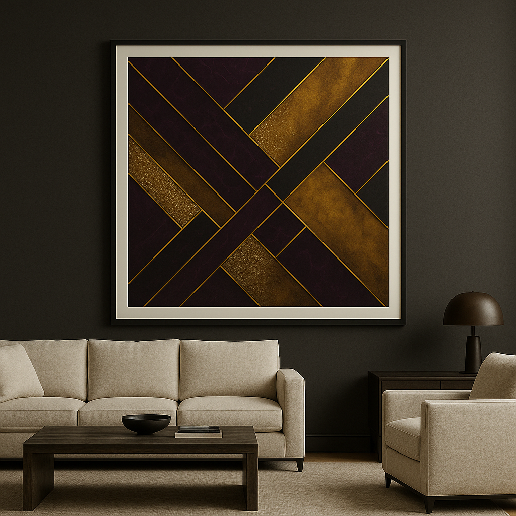 Lustre Code Wall Art