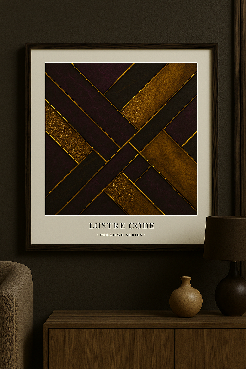Lustre Code Wall Art
