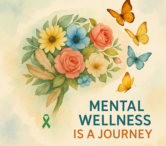 Mental Health Awareness – Sublimation Prints for Tumbler, Mug & Art Projects